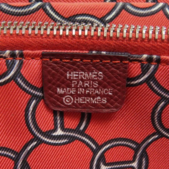 HERMES Red Wallet - Picture 6 of 11